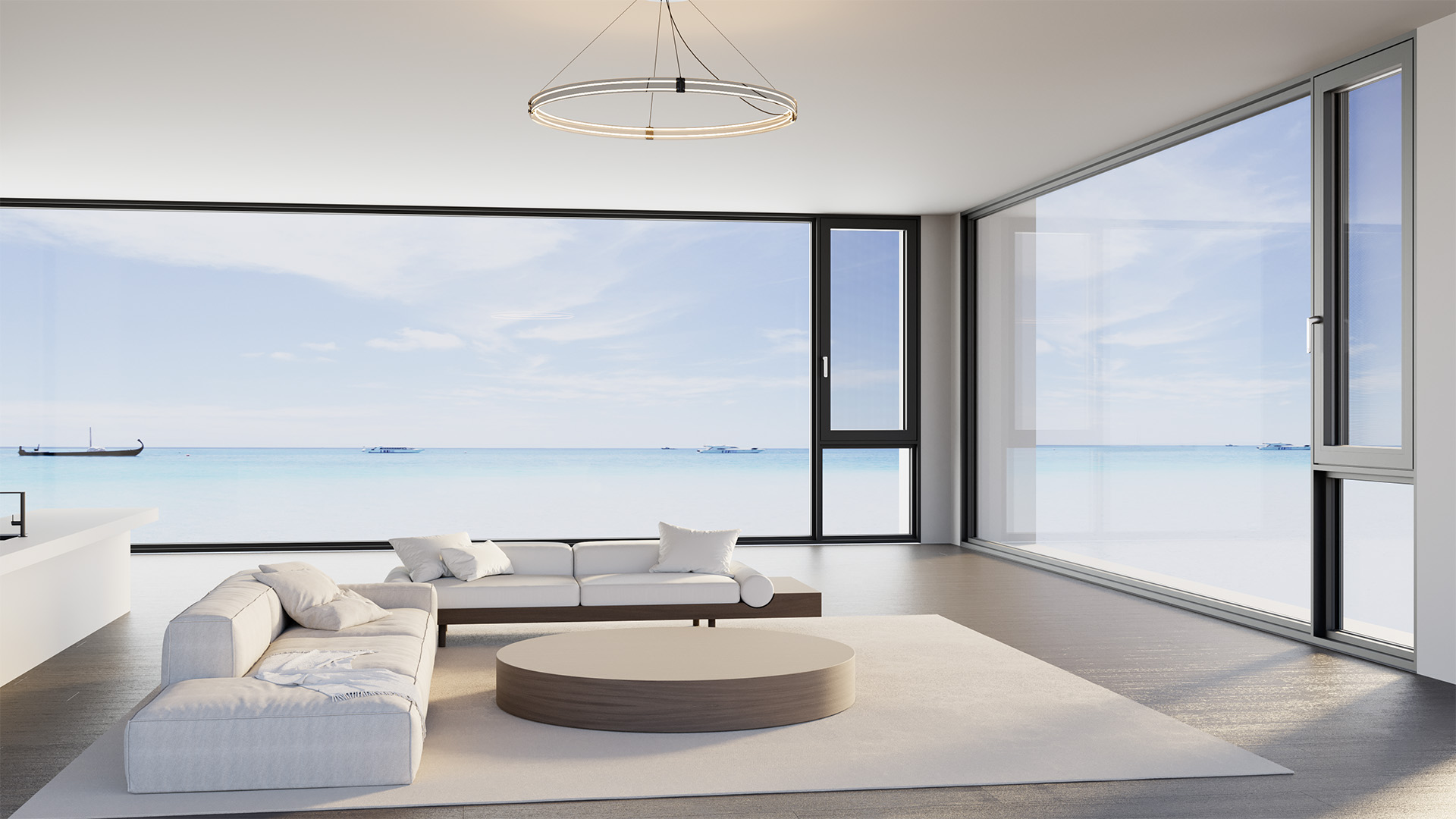 貝加爾湖斷橋平開窗（雙內(nèi)開）