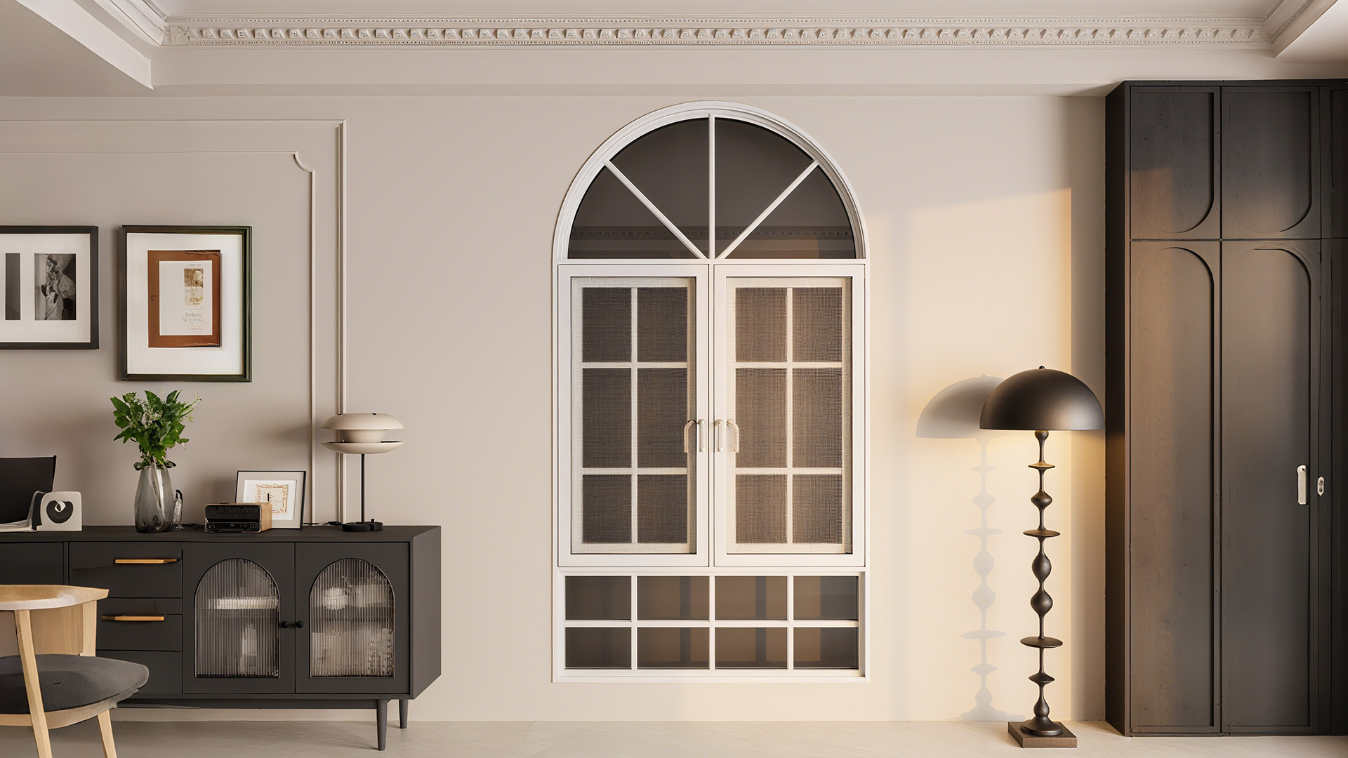 拉菲莊園斷橋平開窗（外開內(nèi)開）