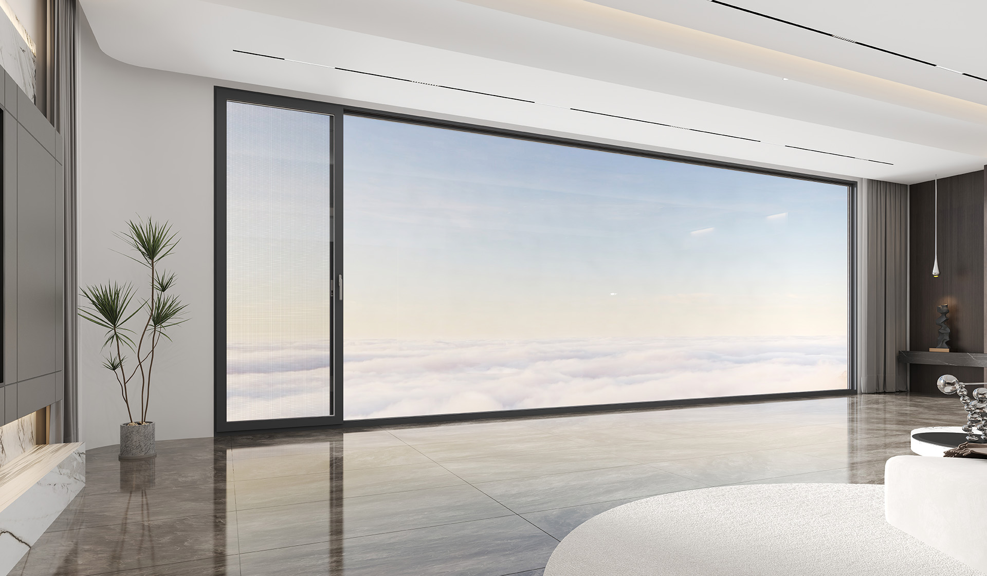 凡爾賽宮系列側(cè)壓窗